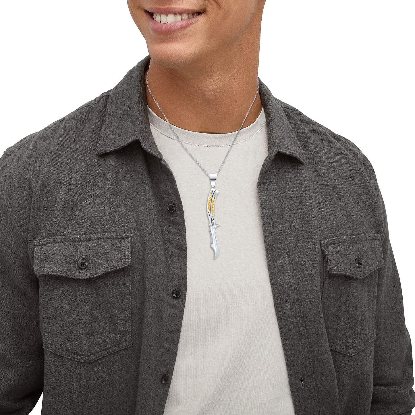 Butterfly Gold Handle Design