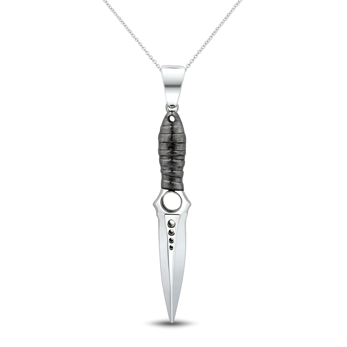 Skeleton Gunmetal Handle