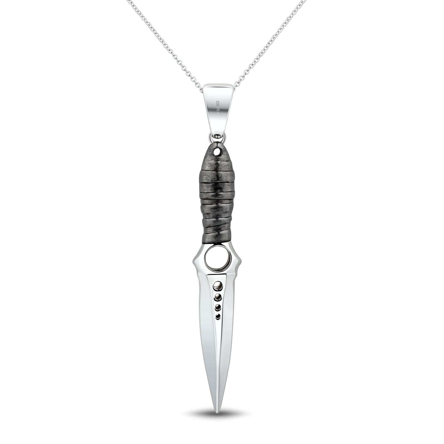 Skeleton Gunmetal Handle