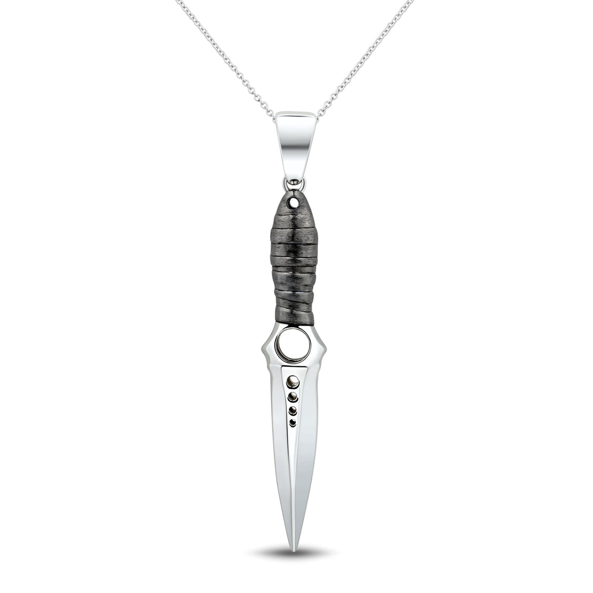 Skeleton Gunmetal Handle